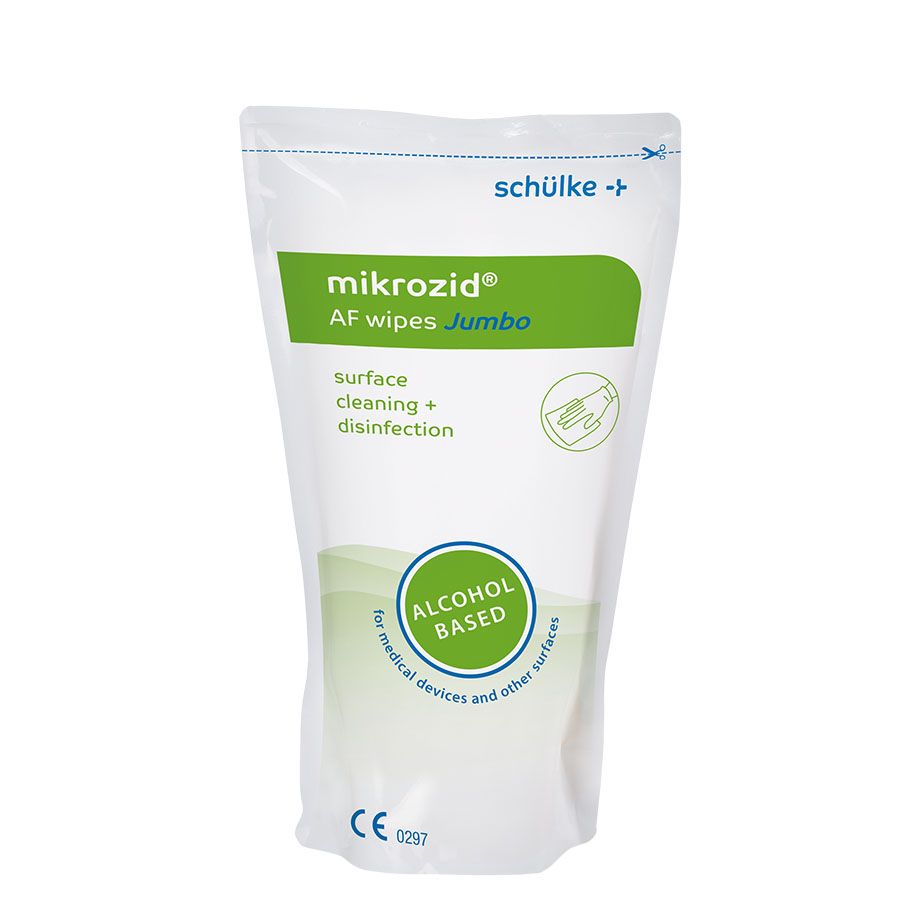 mikrozid AF wipes Jumbo (12 x 220 T.) Desinfektionstücher Nachfüllbeutel - SMH 70003094